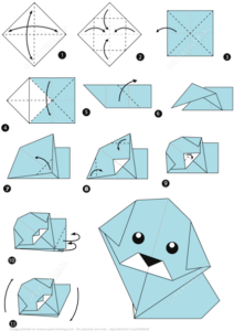 origami dog