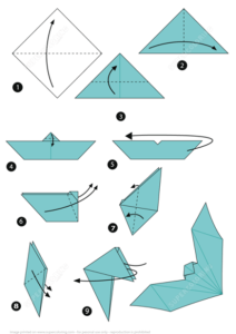 origami bat